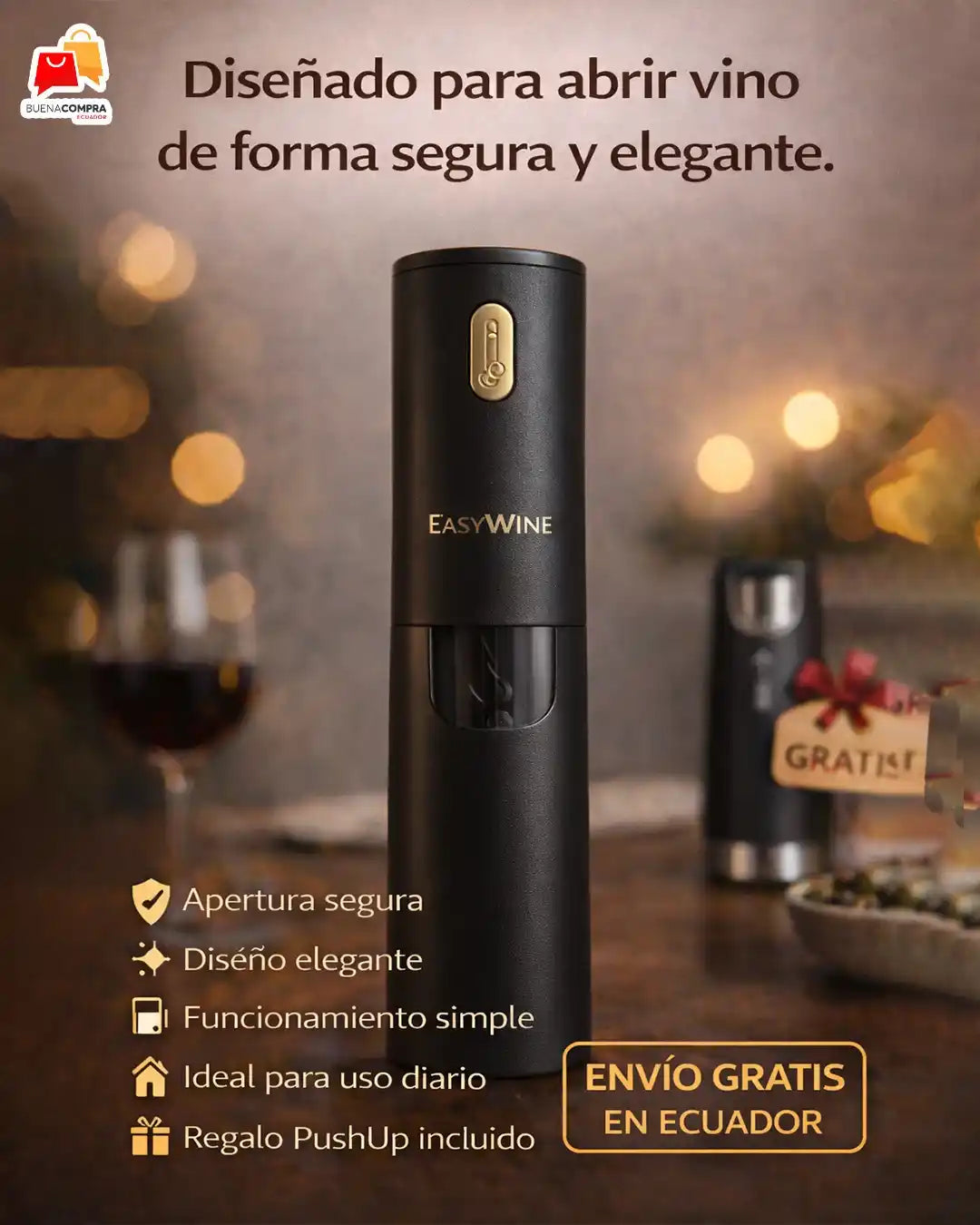 Sacacorchos Easywine