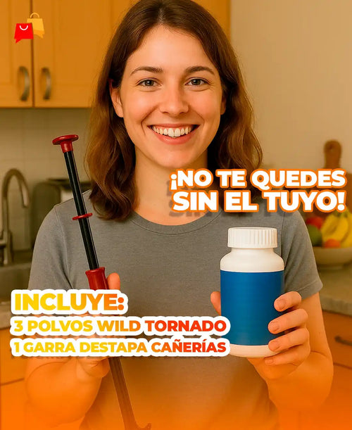 Polvo Wild Tornado X3 + Pinza EasyClamp